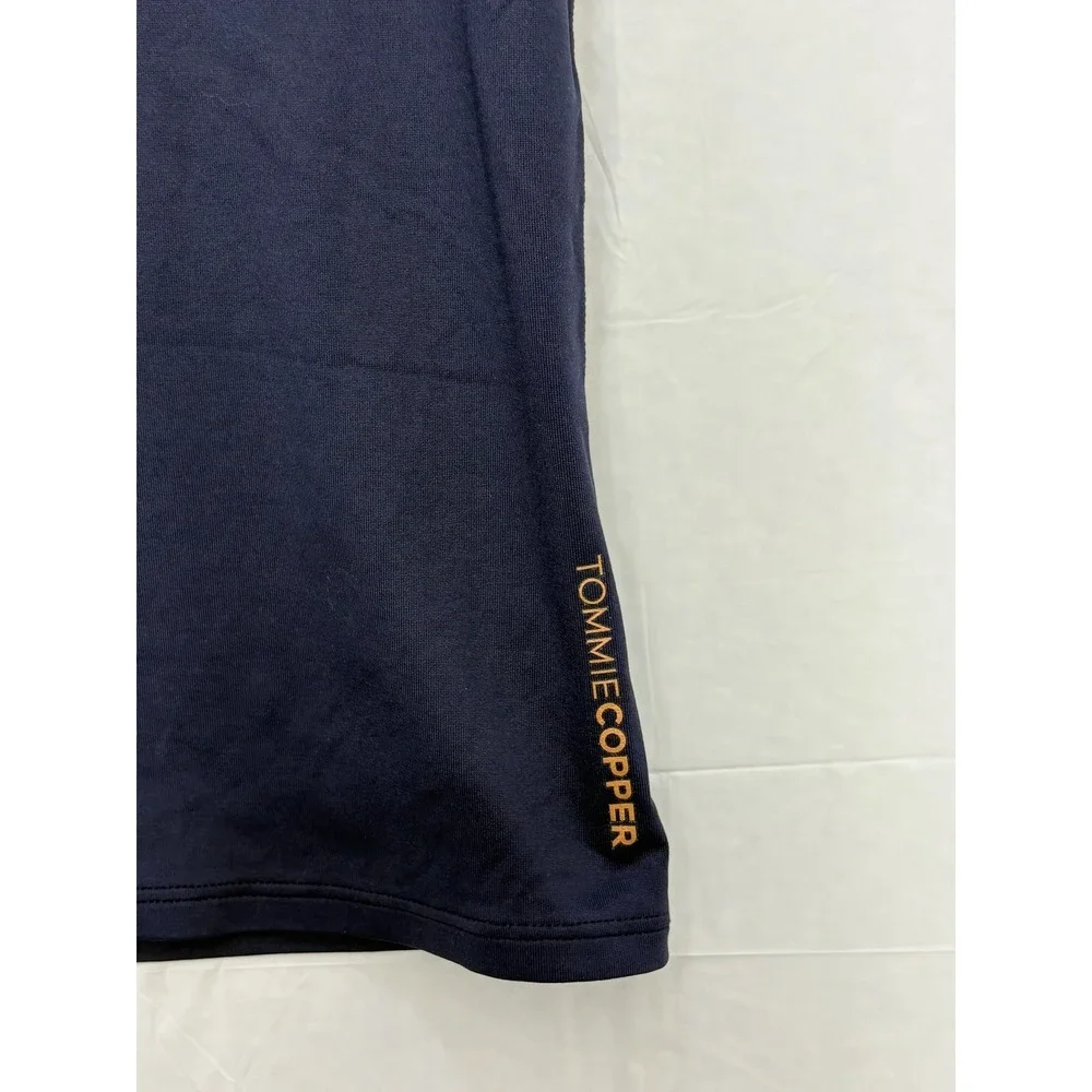 Tommie Copper Training Shirt Mens Blue Shoulder‎ Centric Support Short Sleeve L